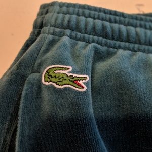 Supreme x Lacoste Velour Warm Up Pants
